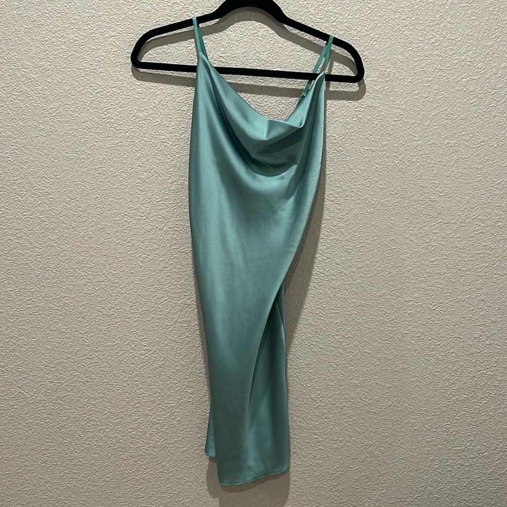 Silk mini dress
